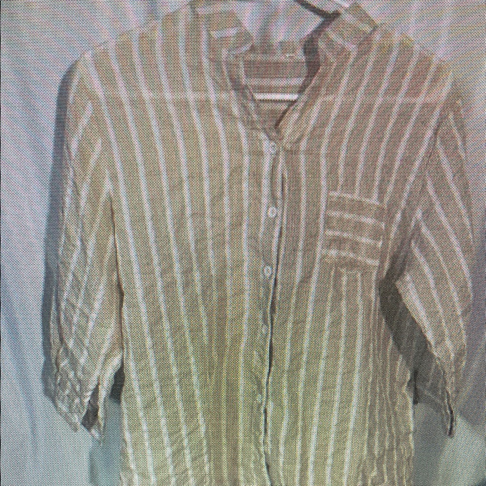 Women's Beige Striped Blouse